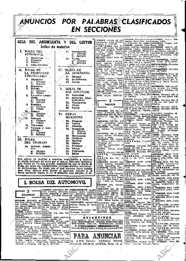 ABC MADRID 22-01-1972 página 77