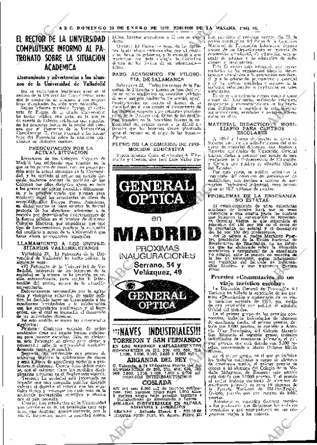 ABC MADRID 23-01-1972 página 54