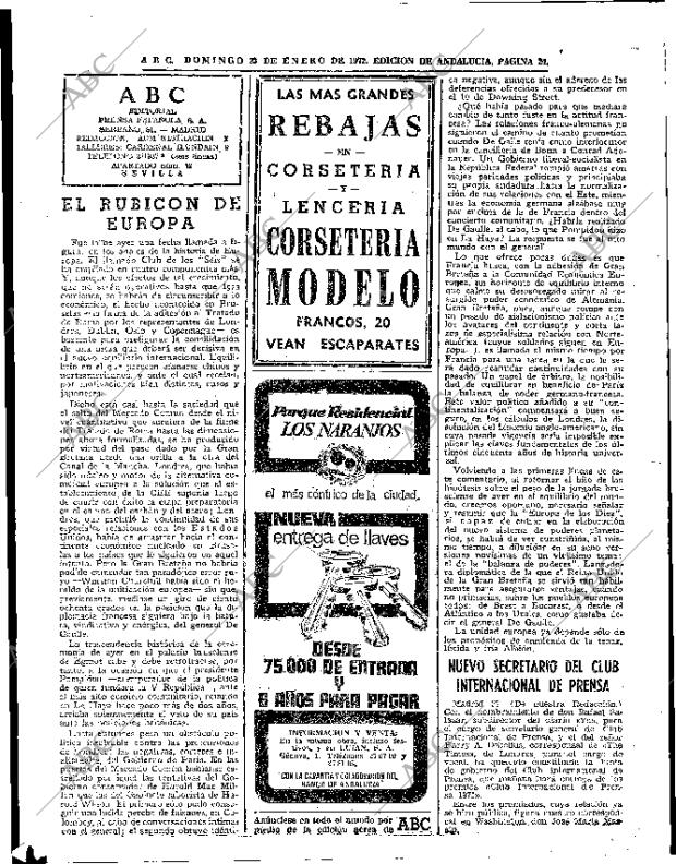 ABC SEVILLA 23-01-1972 página 24