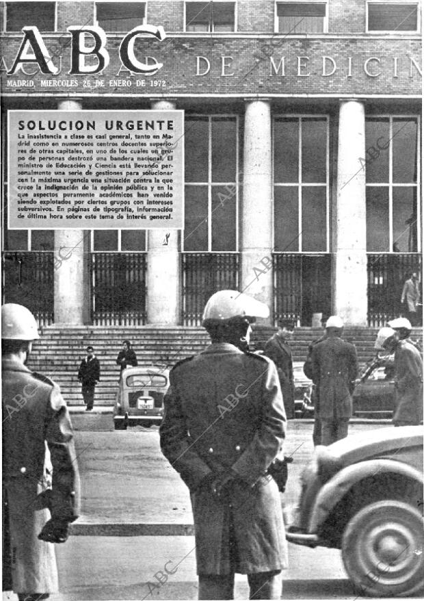 ABC MADRID 26-01-1972 página 1