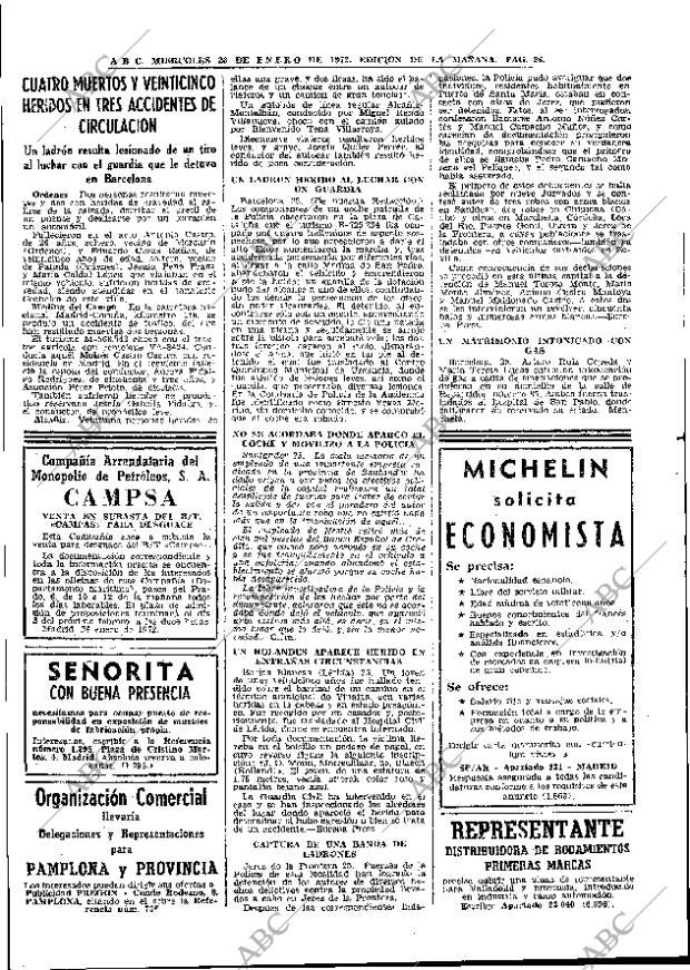 ABC MADRID 26-01-1972 página 26