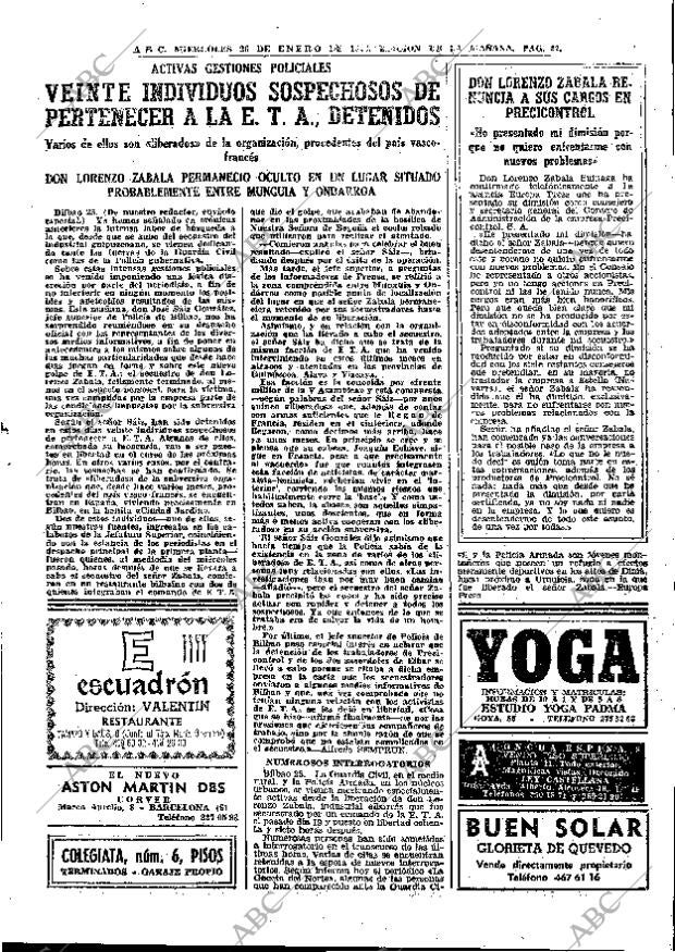 ABC MADRID 26-01-1972 página 27