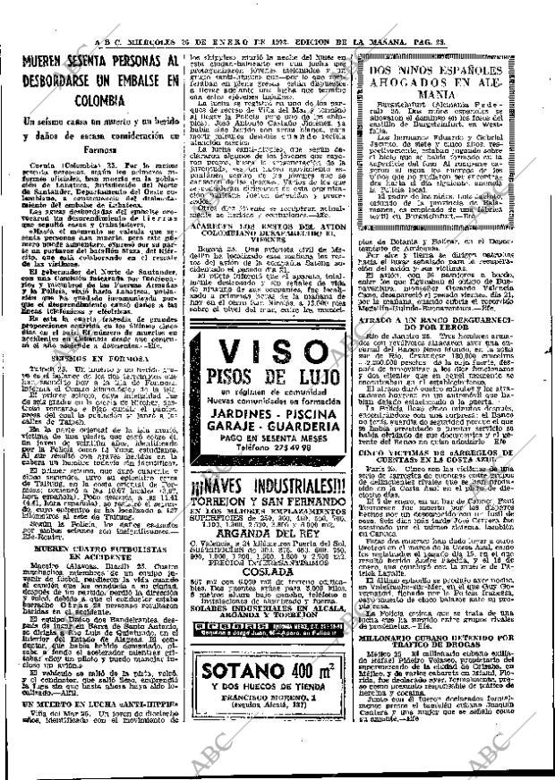 ABC MADRID 26-01-1972 página 28