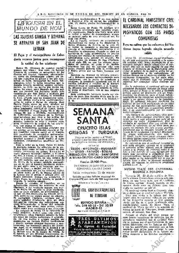 ABC MADRID 26-01-1972 página 29