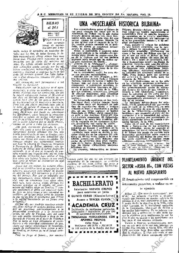 ABC MADRID 26-01-1972 página 33