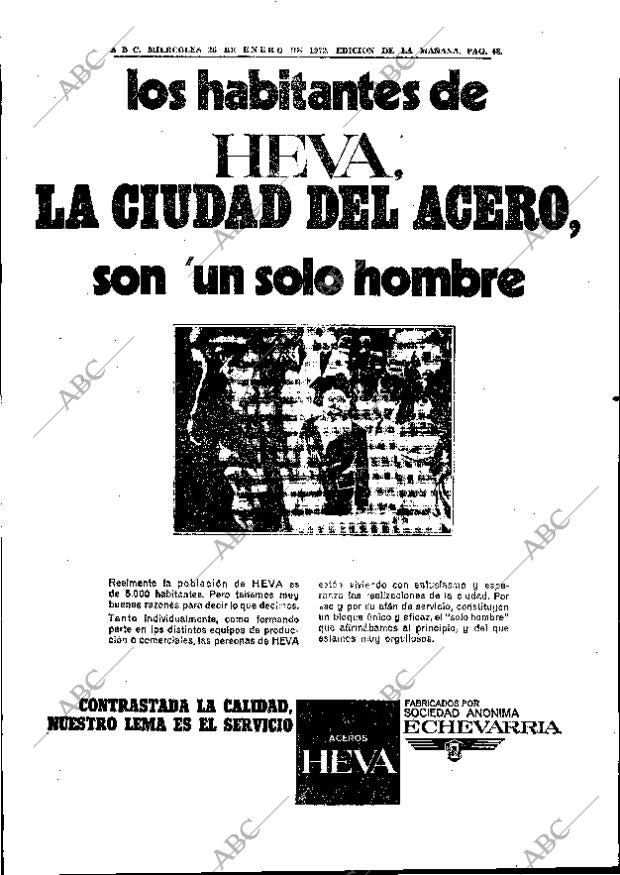 ABC MADRID 26-01-1972 página 48