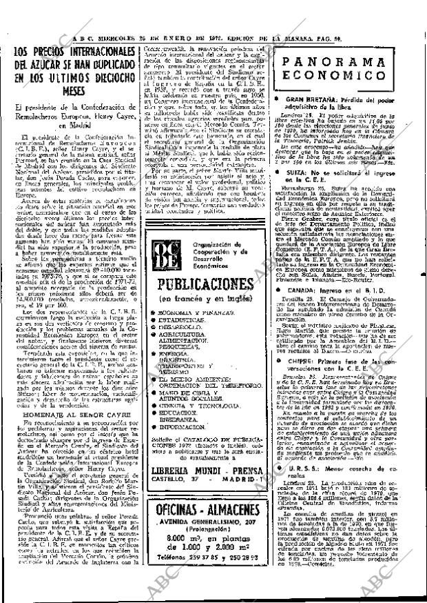 ABC MADRID 26-01-1972 página 50