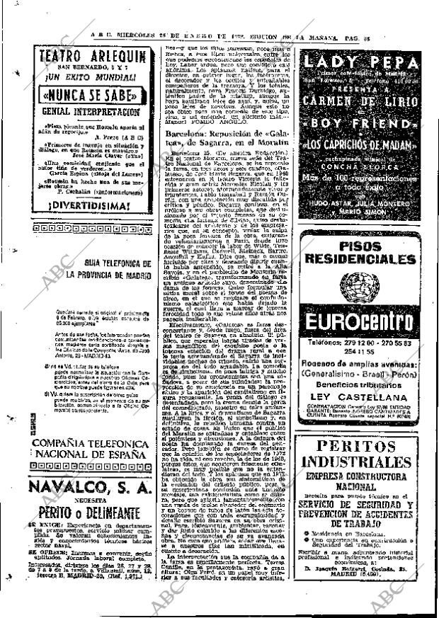 ABC MADRID 26-01-1972 página 66