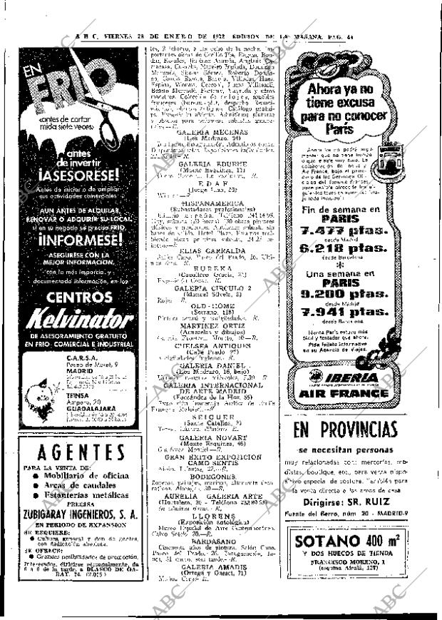 ABC MADRID 28-01-1972 página 44