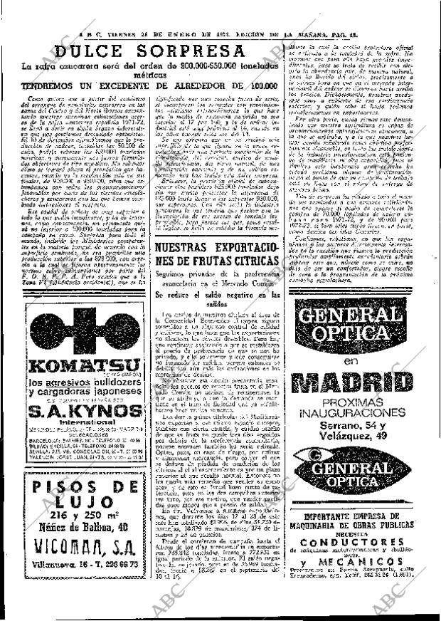 ABC MADRID 28-01-1972 página 48