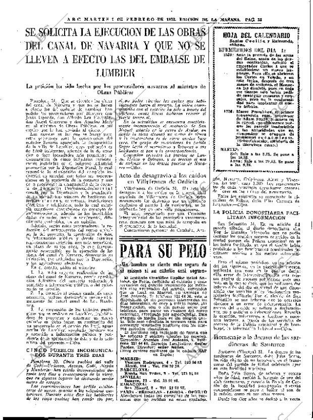 ABC MADRID 01-02-1972 página 35