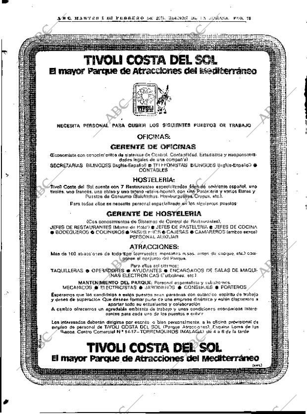 ABC MADRID 01-02-1972 página 78