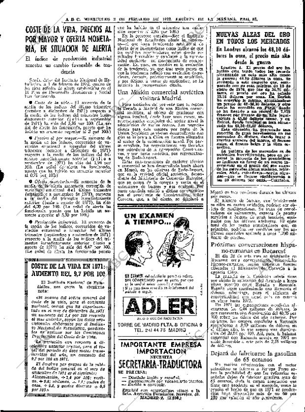 ABC MADRID 02-02-1972 página 53