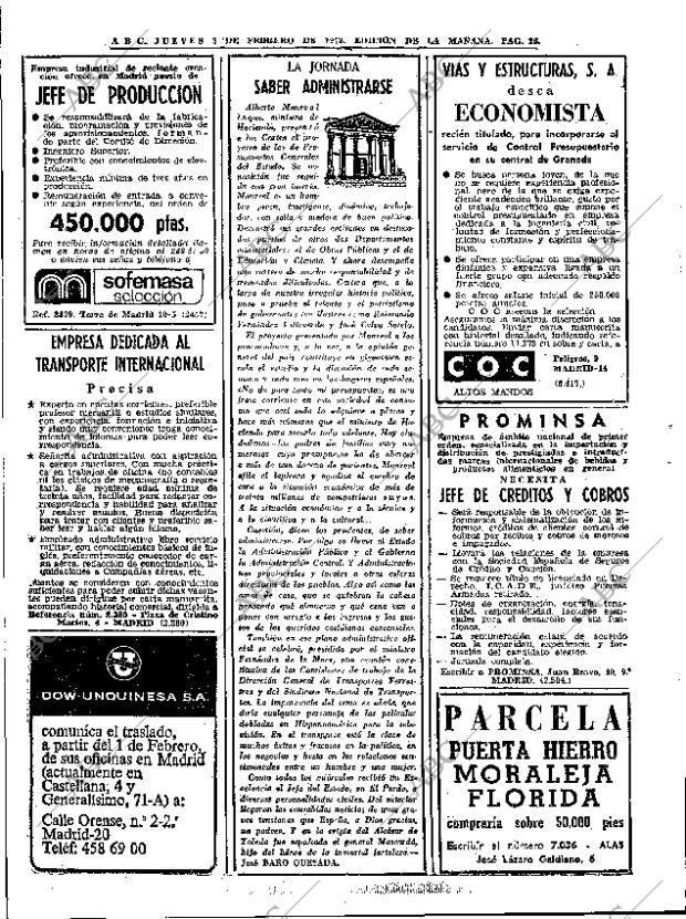 ABC MADRID 03-02-1972 página 26