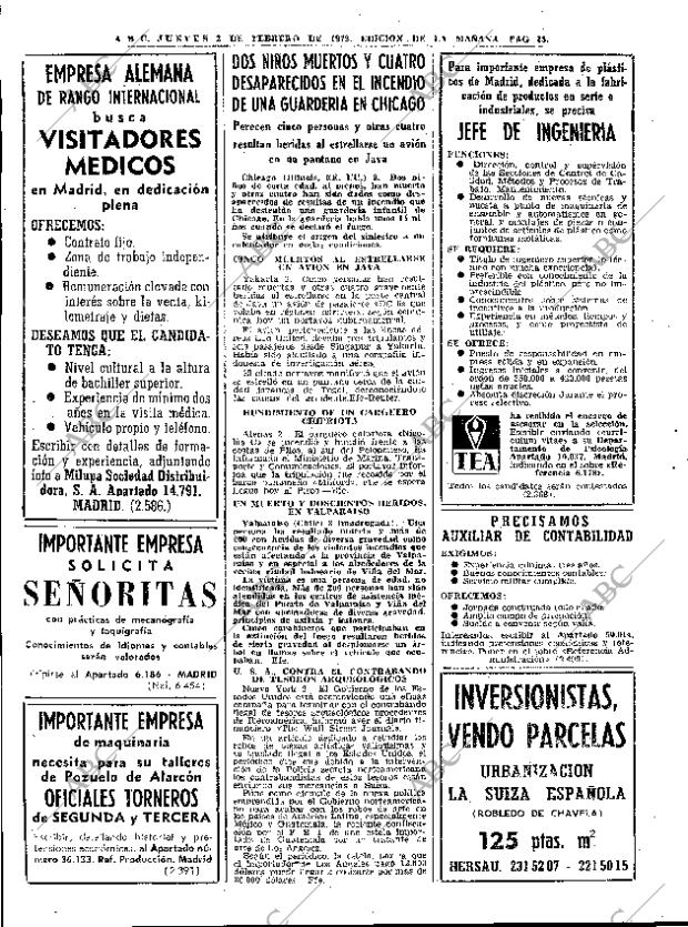 ABC MADRID 03-02-1972 página 28