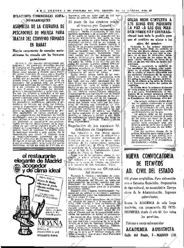 ABC MADRID 03-02-1972 página 33