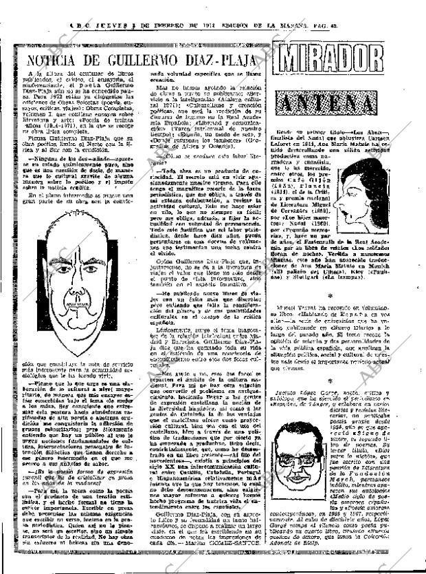 ABC MADRID 03-02-1972 página 42