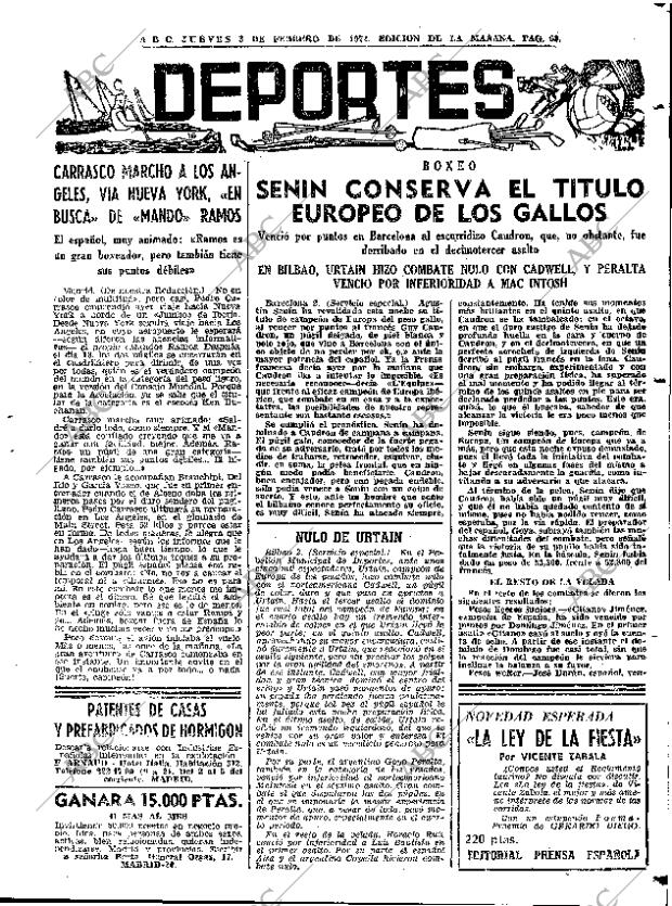 ABC MADRID 03-02-1972 página 63