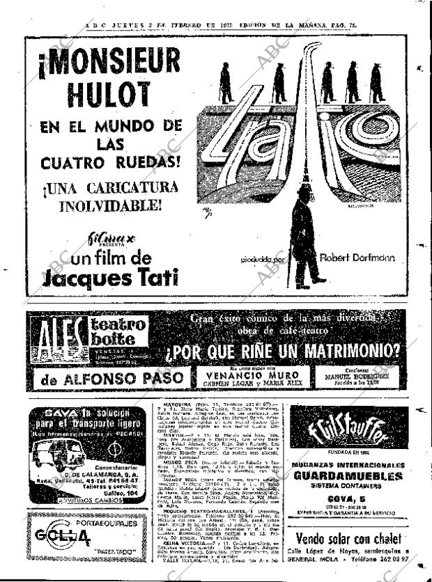 ABC MADRID 03-02-1972 página 75