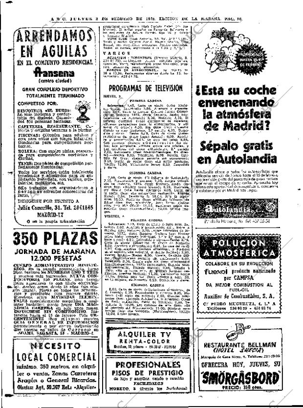 ABC MADRID 03-02-1972 página 80