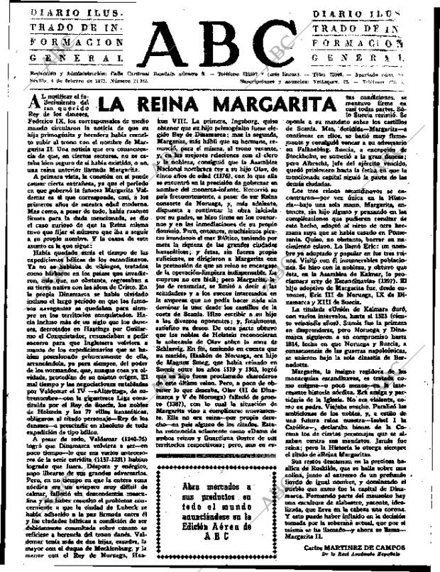 ABC SEVILLA 04-02-1972 página 3