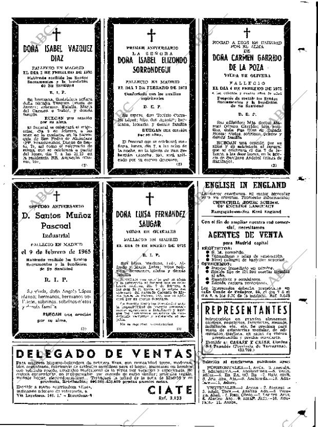 ABC MADRID 06-02-1972 página 109