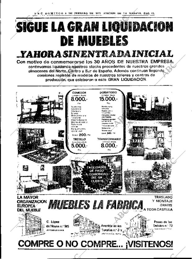 ABC MADRID 06-02-1972 página 60