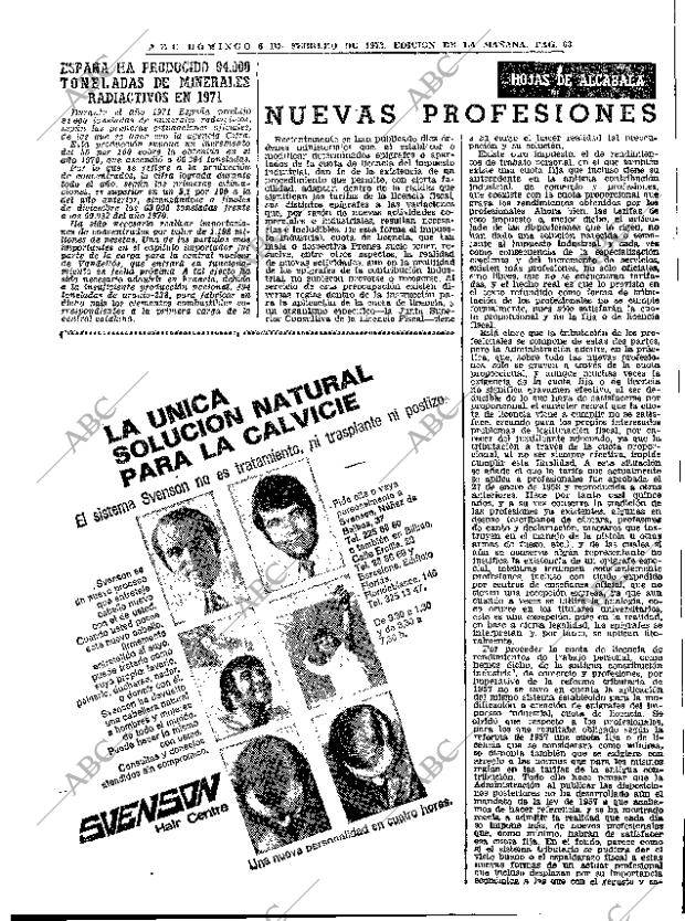 ABC MADRID 06-02-1972 página 63