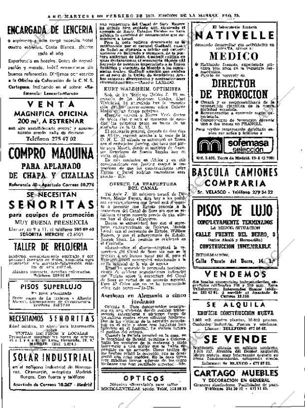 ABC MADRID 08-02-1972 página 22