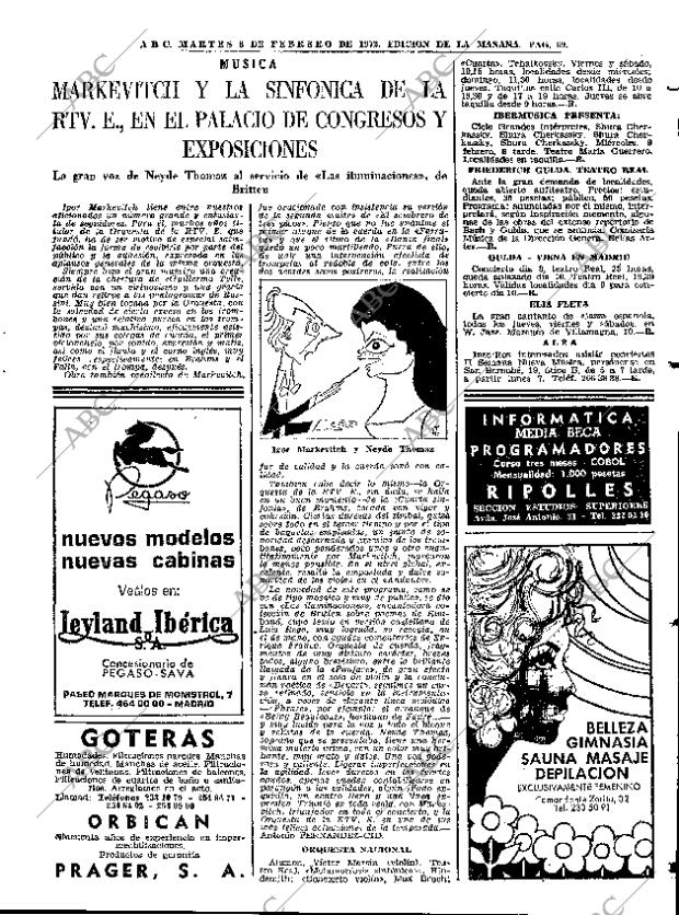 ABC MADRID 08-02-1972 página 69