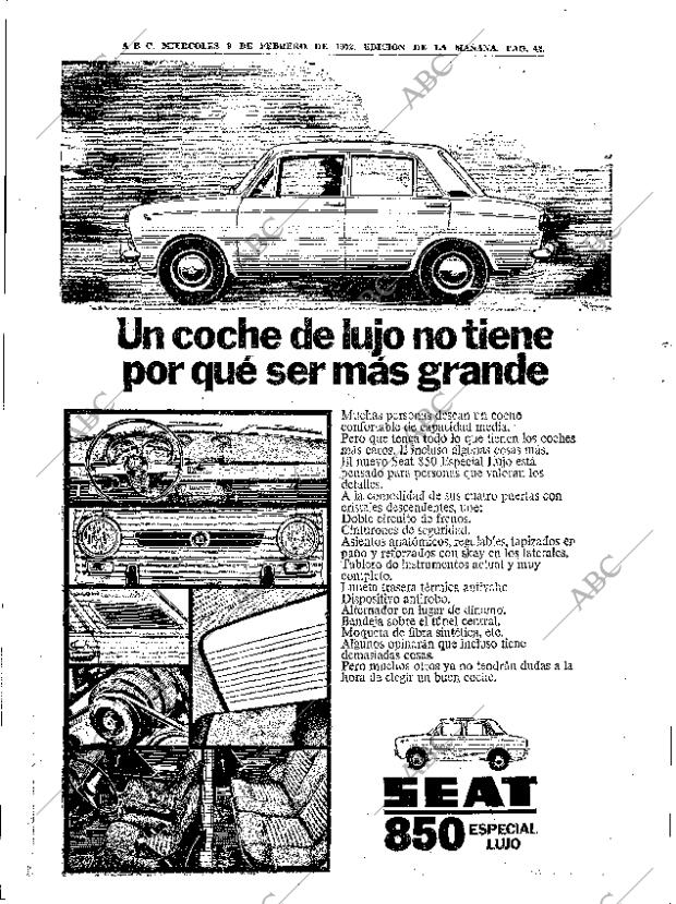 ABC MADRID 09-02-1972 página 42