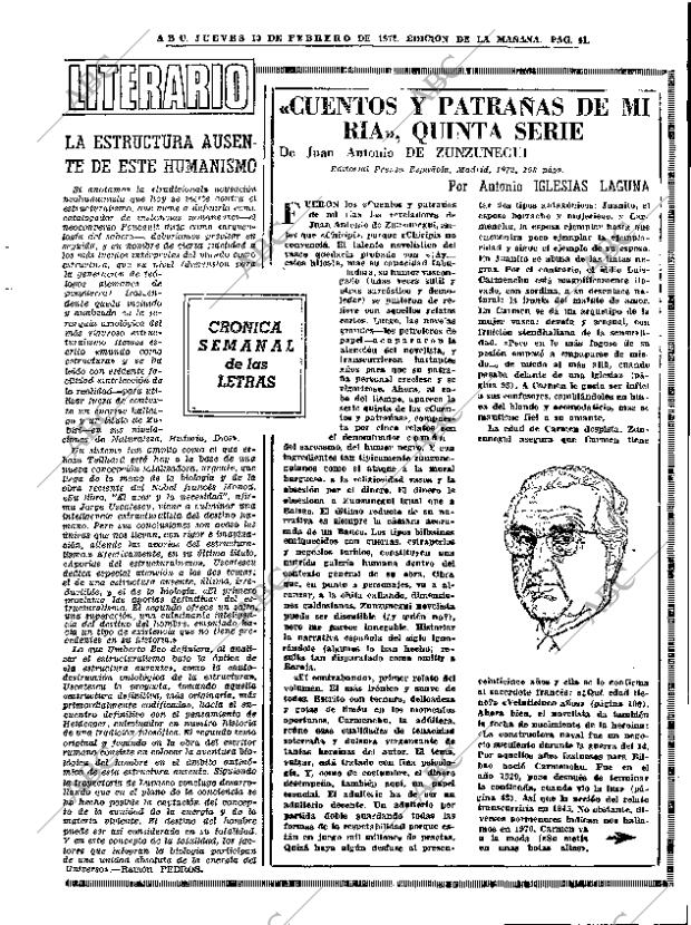 ABC MADRID 10-02-1972 página 41
