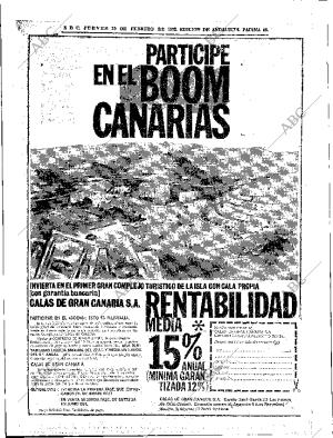 ABC SEVILLA 10-02-1972 página 46