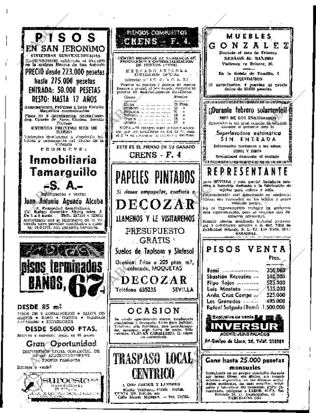 ABC SEVILLA 10-02-1972 página 57