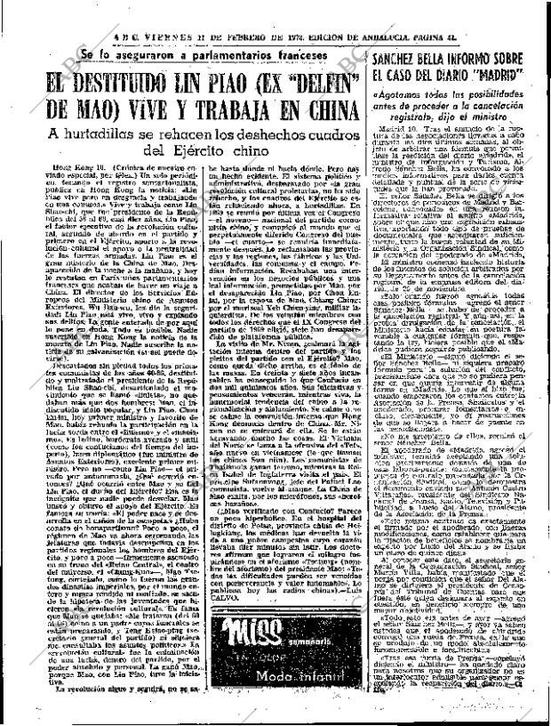 ABC SEVILLA 11-02-1972 página 21