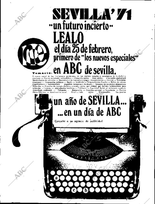 ABC SEVILLA 12-02-1972 página 2