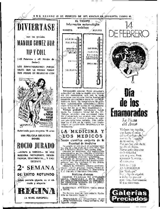 ABC SEVILLA 12-02-1972 página 40