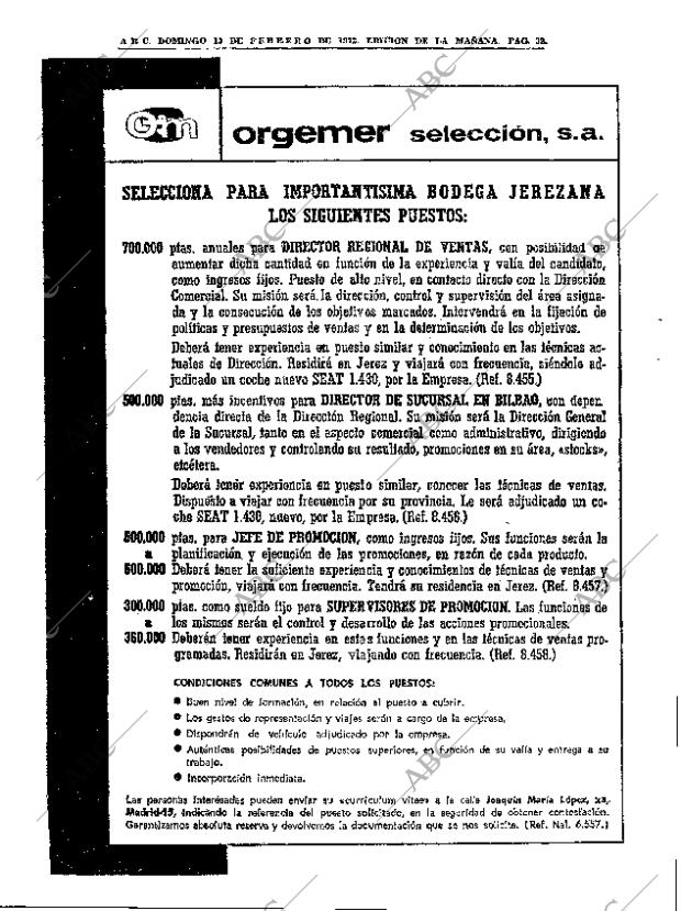 ABC MADRID 13-02-1972 página 32