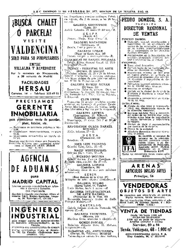 ABC MADRID 13-02-1972 página 58