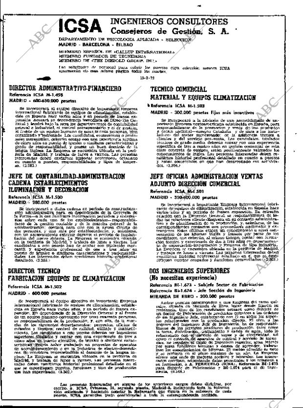 ABC MADRID 15-02-1972 página 14