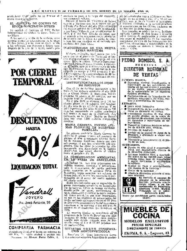 ABC MADRID 15-02-1972 página 36