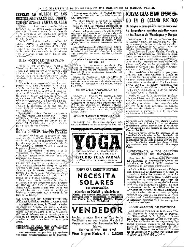 ABC MADRID 15-02-1972 página 41