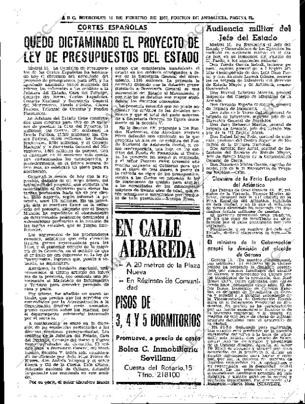 ABC SEVILLA 16-02-1972 página 21