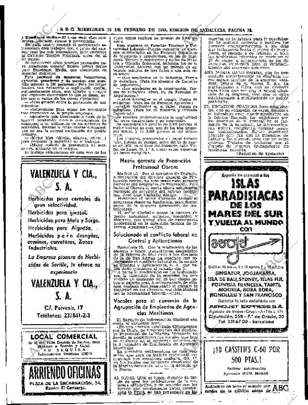 ABC SEVILLA 16-02-1972 página 26