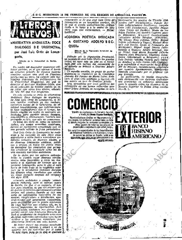 ABC SEVILLA 16-02-1972 página 39