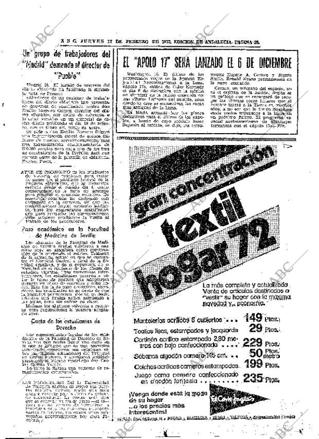 ABC SEVILLA 17-02-1972 página 25