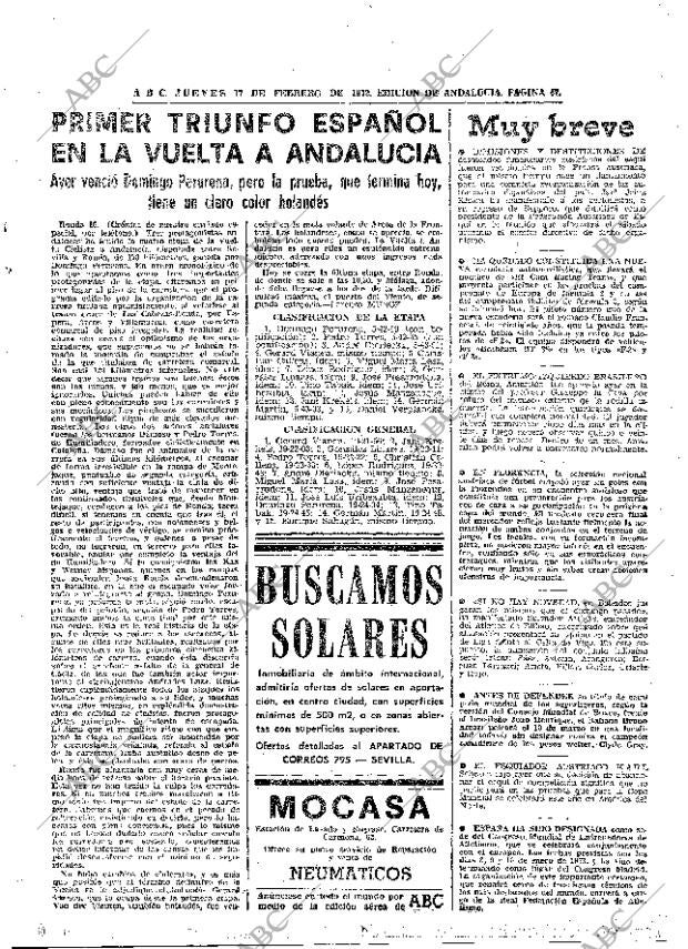 ABC SEVILLA 17-02-1972 página 47