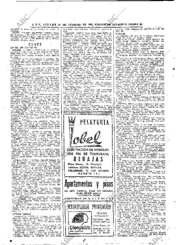 ABC SEVILLA 17-02-1972 página 50