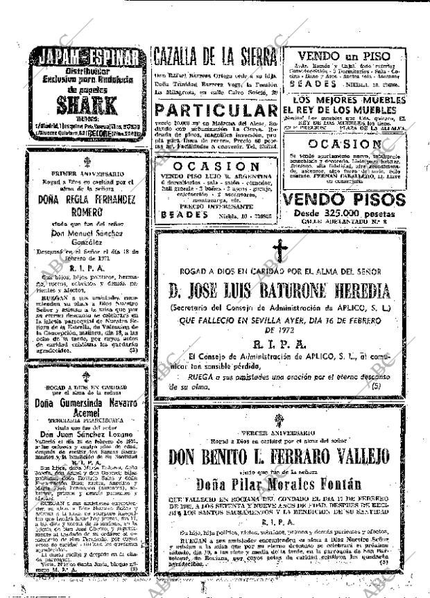 ABC SEVILLA 17-02-1972 página 60