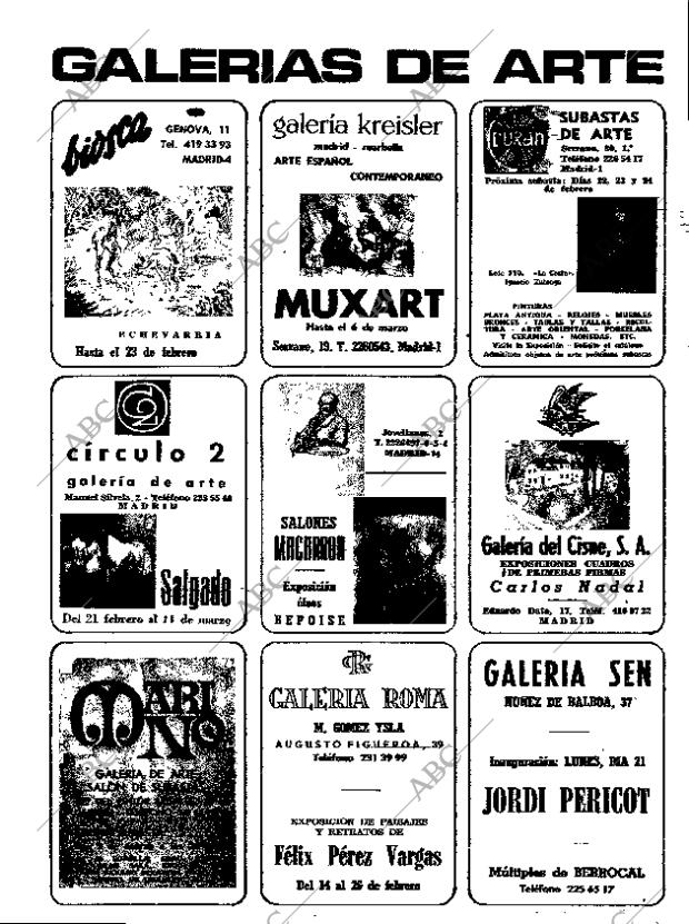 ABC MADRID 19-02-1972 página 105